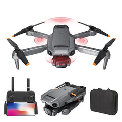 5G WiFi FPV with 8K HD ESC Dual Camera Obstacle Avoidance Optical Flow Positioning Foldable RC Drone Quadcopter RTF