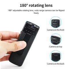 1080P HD Mini Security Camera Portable Video Recorder Infrared Night Vision Camera Non-handheld Wearable