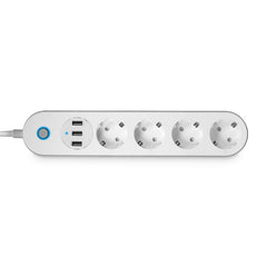 Wifi Smart Plug 3USB Charging Power Strip Timing Remote Voice Control Work Port Power Socket Support Alexa Google