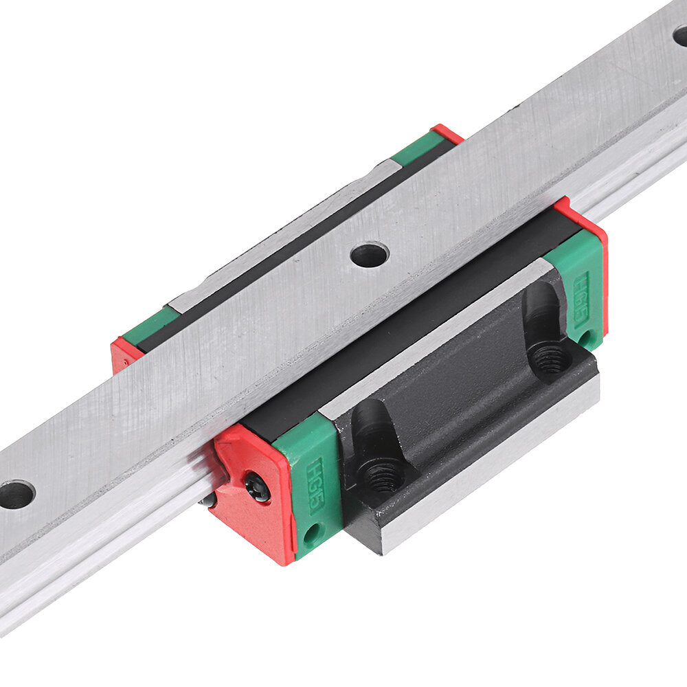 100-1000mm Linear Rail Guide with HGW15CC Linear Rail Slide Flange Block CNC Parts