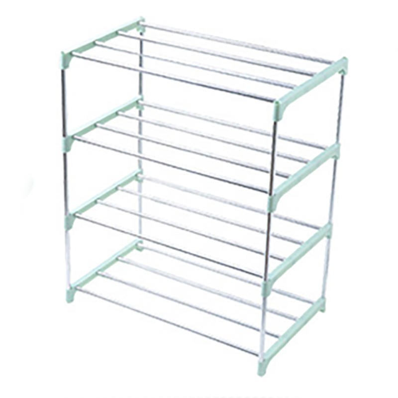 Stainless Steel Shoe Rack Multilayer Shoe Ark Dustproof Receive Shoe Shelf House Decorations