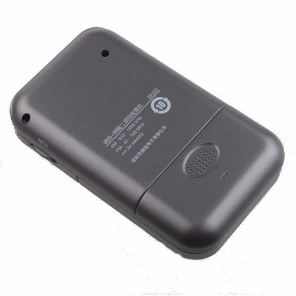 Portable Mini Handle FM/AM Radio Receiver Two Bands Pointer