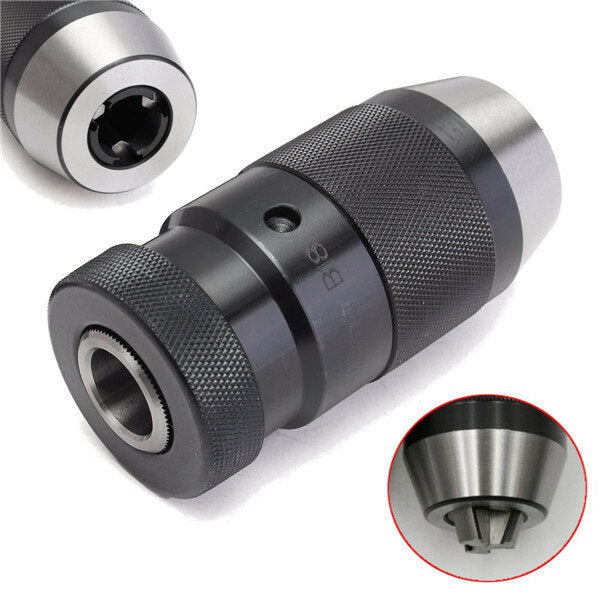 1-16mm Alloy Self-locking Click Keyless Drill Chuck Adapter For CNC Milling Drilling Lathe