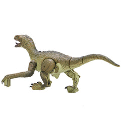 Remote Control Infrared Dinosaur Toy RC Realistic Velociraptor Simulated Jurassic Dinosaur with Sound Light