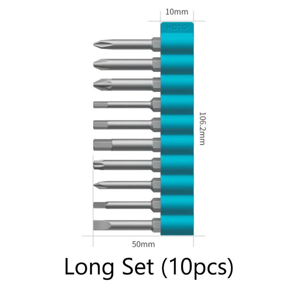 Replacement Screwdriver Bits For Straight Handle Electric Screwdriver Replacement S2 Alloy Steel Home DIY