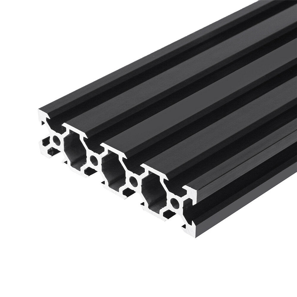 200-1000mm Black 2080 V-Slot Aluminum Profile Extrusion Frame for CNC Tool DIY