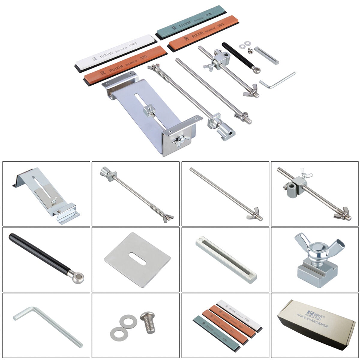 Angle Sharpener Sharpening Whetstone Cutter Sharpener with Grinding Stone