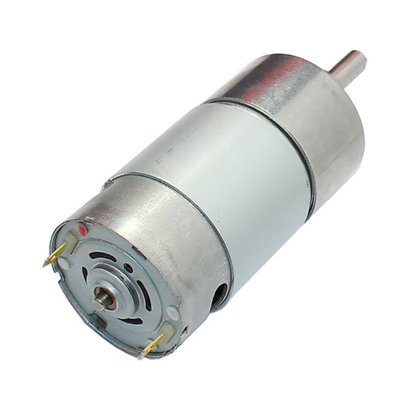 DC 12V 300RPM Geared Motor High Torque 37GB-550 Gear Reducer Motor