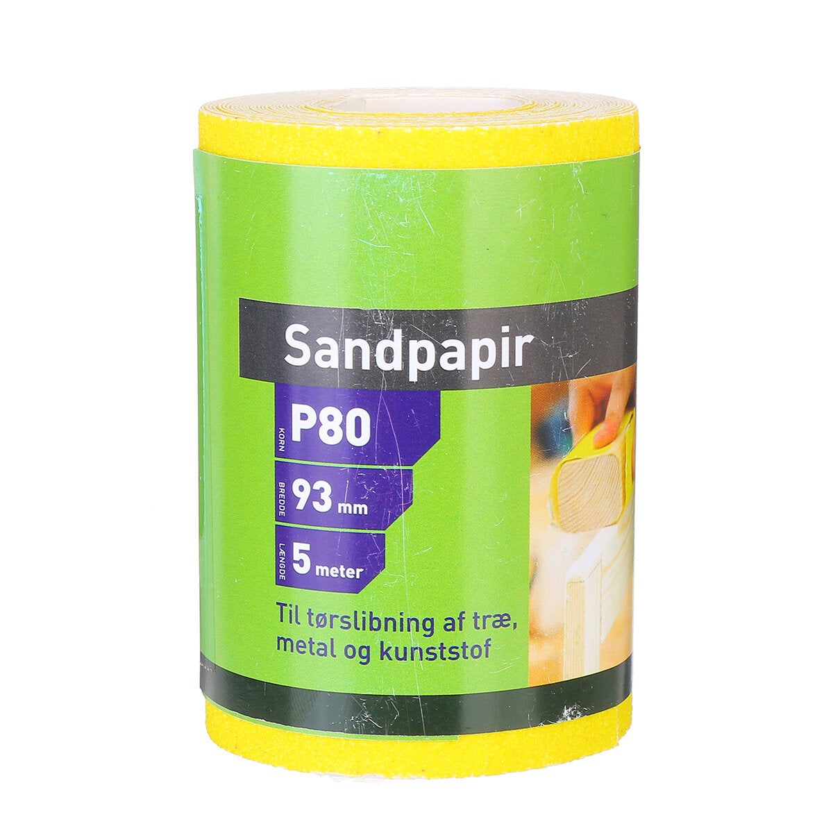 5M Sandpaper Roll P40/60/80/120/180 For Wood Paint Handicrafts Electronic Circuit Boards