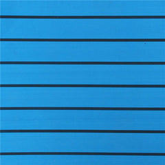 240x90cm EVA Foam 5/6mm Blue With Black Lines Boat Flooring Faux Teak Decking Sheet Pad