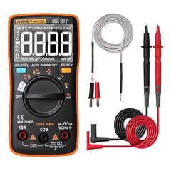 Intelligent Auto Measure True- RMS Digital Multimeter 6000 Counts Resistance Diode Continuity Tester