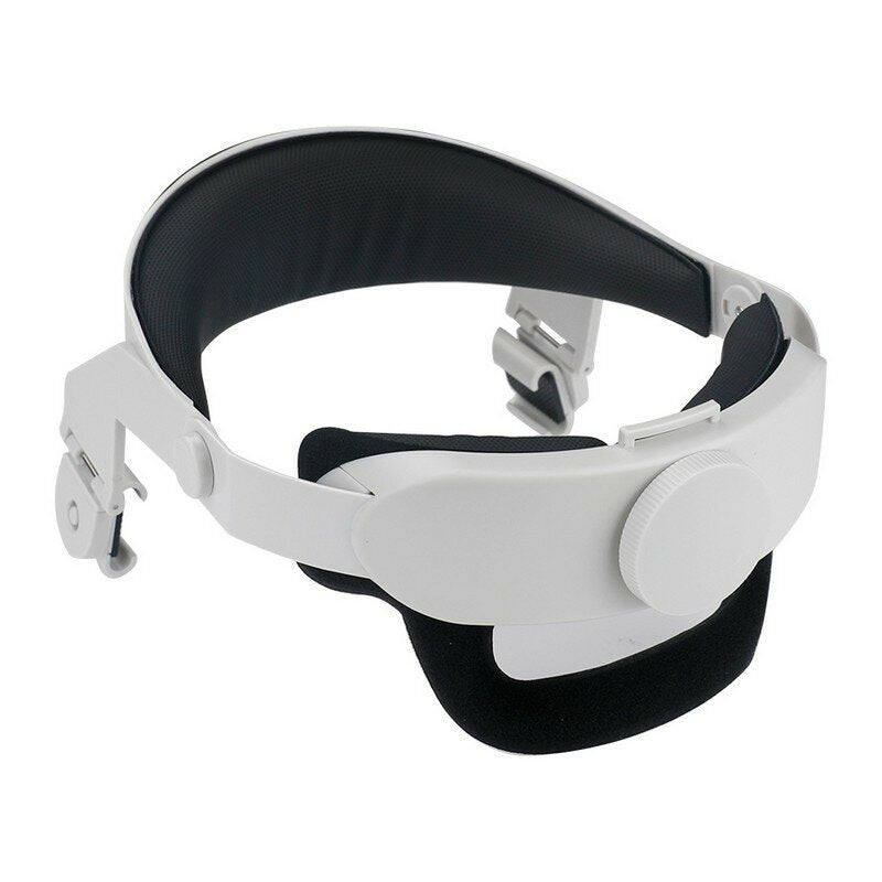 Head Strap Headwear Adjustable Large Cushion No Pressure for Oculus Quest 2 VR Glasses Increase Supporting Force Uniform Force Ergonomics