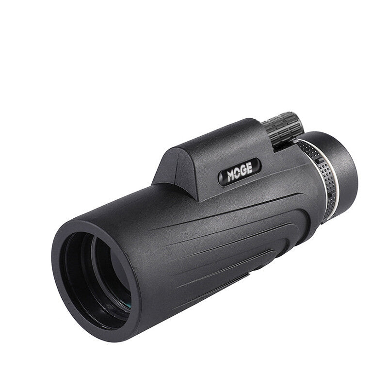 HD  40x60 Monocular Telescope Low Light Level Night Vision Waterproof Telescope With Spring Clip + Silver Aluminum Tripod