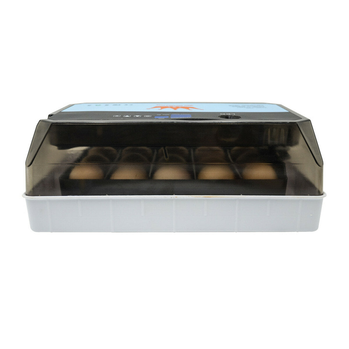 15 Eggs Fully Automatic Incubator Digital Poultry Hatcher Egg Turning LED Lamp