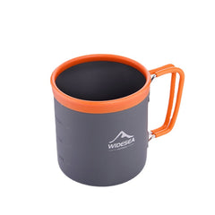 Camping Aluminum Cup Outdoor Mug Tourism Tableware Picnic Cooking Equipment Tourist Coffee Drink Trekking Hiking