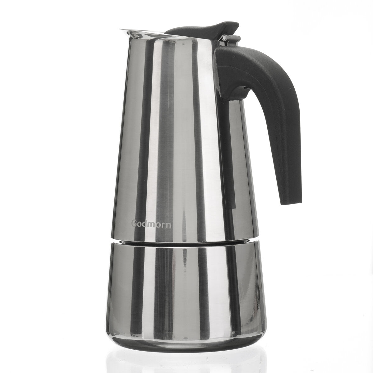 1 pc 450ml/15oz/9 cup Coffee Moka Pot Stainless Steel Removable Moka Espresso Italian Maker Stove Drink Tool Camping Travel