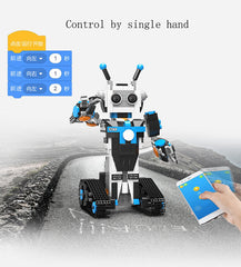 DIY Block Building RC Robot Stick / App Control Progarmmable Robot Toy