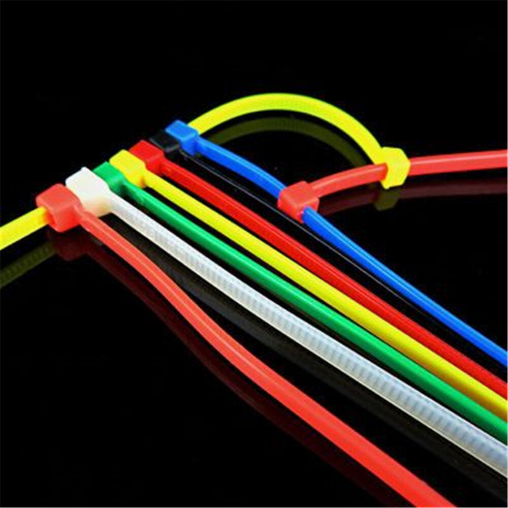 Nylon Cable Zip Ties Colored Cable Zip Tie Approved Loop Wrap Bundle Ties