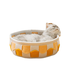 Natural Felt Pet Cat Cave Beds Nest House For Cats Small Dogs Pets Supplies