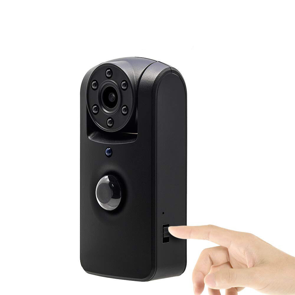 Mini PIR Camera 180 Lens HD 1080P IR Night Vision Logger Mini Micro Camcorder Human Body Induction Motion Detect Small Support TF card