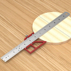Multifunctional Woodworking Scribe and Marking Gauge - 45/90 Degree Angle Ruler