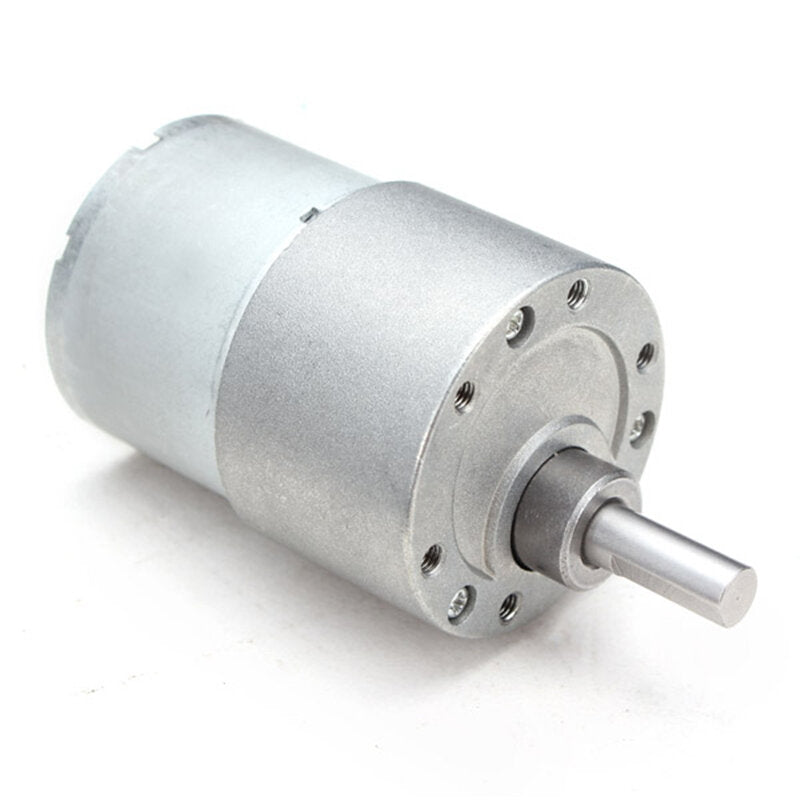 4Pcs 12V 130RPM DC Metal Gear Reducer Motor GM37-3525 High Torque DC Gear Motor