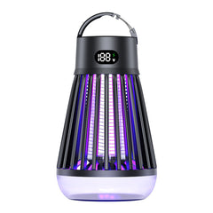 Cordless LED Digital Mosquito Zapper with Rechargeable Battery for Indoor/Outdoor