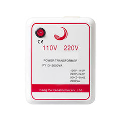 1pc AC 110V to 220V Inverter Charger Voltage Transformer Voltage Converter 2000W Adapter Pure Copper Coil