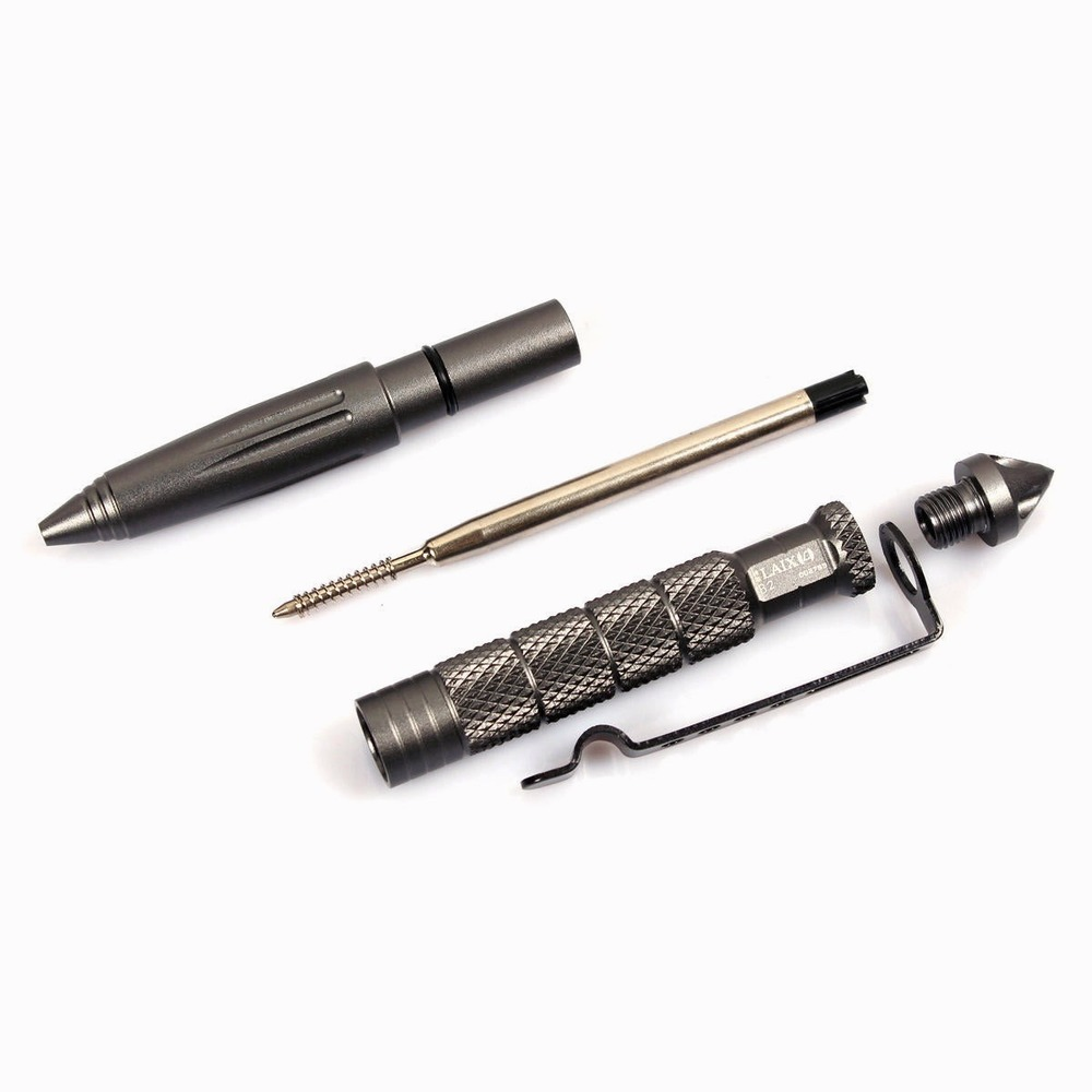 Outdoor EDC Tactical Pen Aluminum Alloy Survival Emergency Safe Security Tool