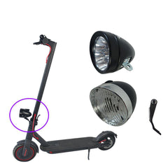 3 LED Headlights Electric Scooter Spotlight Scooter Accessories For M365 Electric Scooter Ninebot Es1 Es2