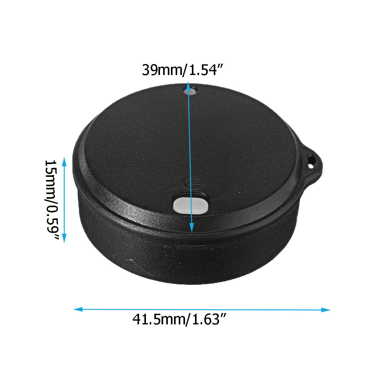 150M Black Tracking Device Base Station Positioning Navigation Asset Management