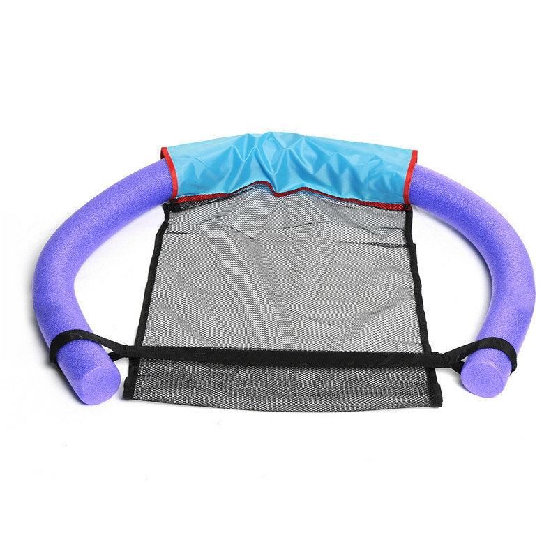 Summer Water Floating Chair Hammock Swimming Pool Seat Bed With Mesh Net Kickboard Lounge Chairs For Kid Adult Swimming Play Toys