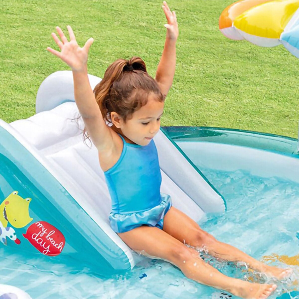 Crocodile Park Children's Inflatable Swimming Pool Summer Play Pool