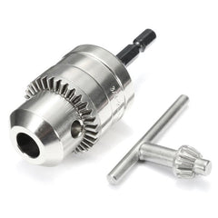 1.5-10mm 3/8-24UNF Drill Chuck With SDS Adapter & Key Drill Chuck Driver Converter