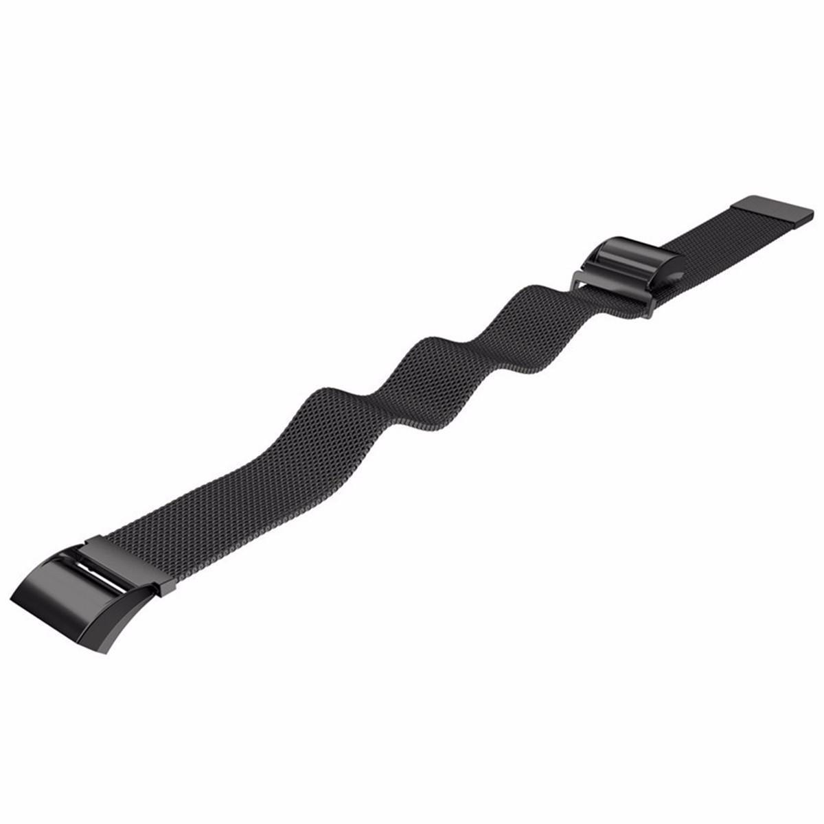 Replacement Magnetic Stainless Steel Wristband Strap For Fitbit Charge 2 Tracker