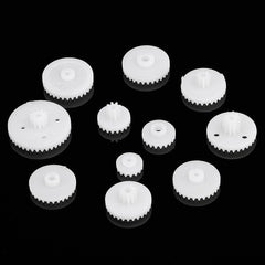 11pc 0.5 Module Plastic Crown Gear Kit Pulley Replacement Set