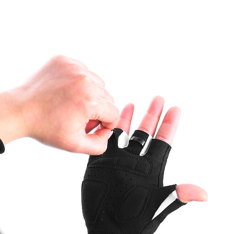 Cycling Gloves For Kids Bike Breathable Sports Glove Gel Pad Half Finger Shockproof Bo