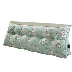 Triangular Wedge Cushion Soft Upholstered Pillow Headboard Reading Pillow Cushion Sofa Bed Pillow Backrest Positioning Support Pillow