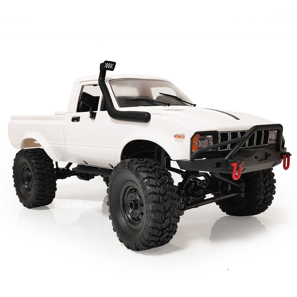 1/16 2.4G 4WD DIY RC Car Vehicles Kit Full Scale Climbing Rock Crawler without Electronic Parts