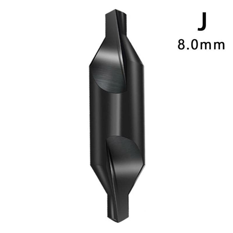 1.0-8mm High-speed Steel Center Drill Bit Countersink Metalworking Spiral Position Hole Drill Hole Cutter Drilling Hand Tool