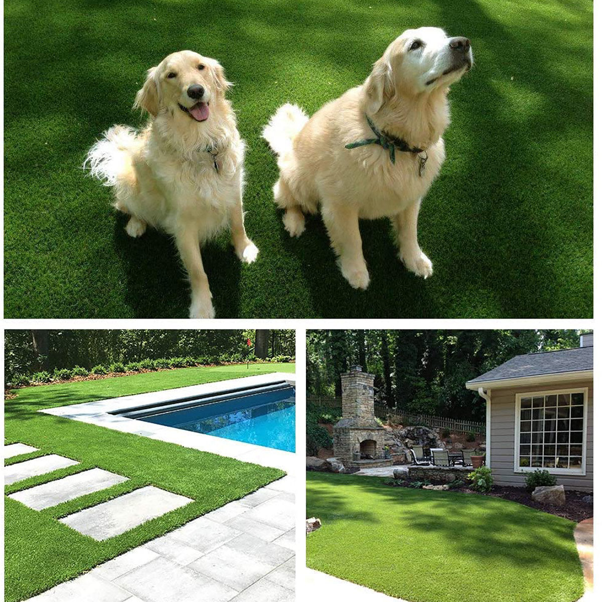 100*400cm Artificial Grass Outdoor Garden Turf Lawn Carpet Mat Landscape Pad For Home School Court Balcony Floor Decor