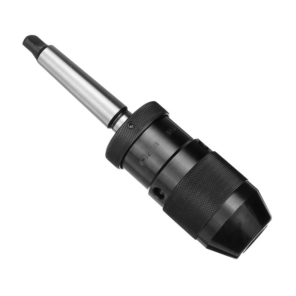 1-16mm Self Tighten Keyless Drill Chuck With Arbor For Lathe Drill