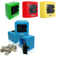 Candy Colors Coin Safe Box Money Piggy Bank Security Password Chewing Cash Box Deposit Machine Gifts for kids