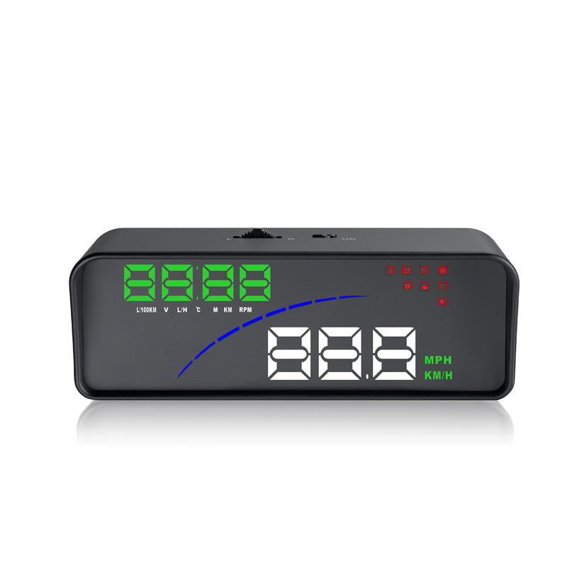 Smart Digital Meter Head Up Display Car Styling HUD Speedometer