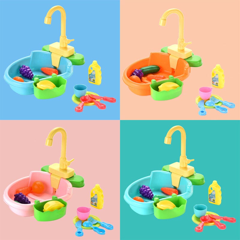 Bird Bath Tub with Faucet Pet Parrots Fountains SPA Pool Cleaning Tool Safe Play House Kitchen Sink Birds Toy Multipur