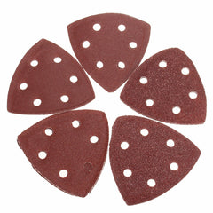 100pcs 60-240 Grit Triangle Sanding Sheets Mouse Sanding Sheet Abrasive Disc Sandpaper