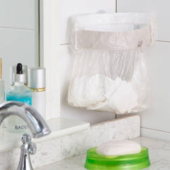 Plastic Sink Barbage Rubbish Bag Holder Kitchen Waste Junk Bag Holder Rack