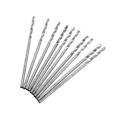 100Pcs 1.0mm Drill Bit HSS High Speed Steel Straight Shank Twist For Hand