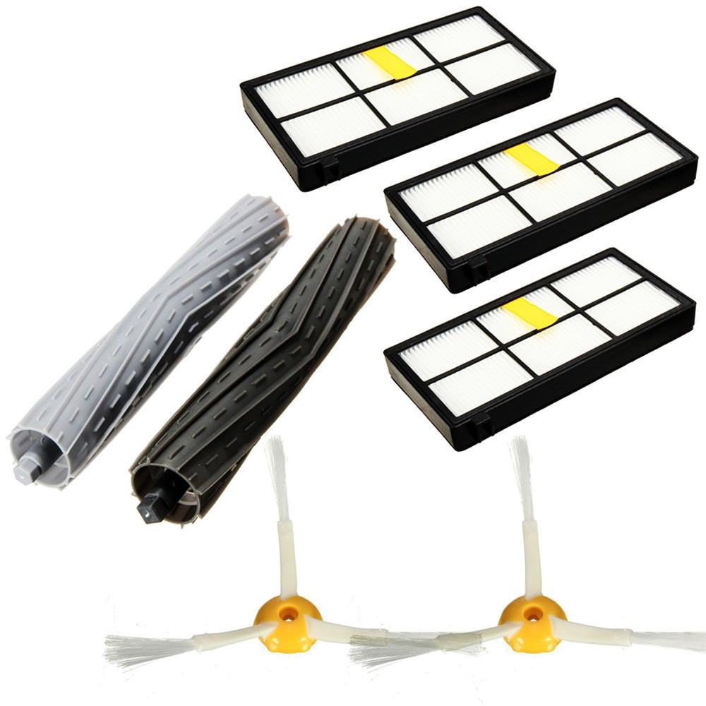 7pcs Filters and Brushes Vacuum Cleaner Accessory Kit for 800 900 Series