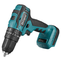 10mm/13mm Cordless Brushless Impact Drill Driver Rechargable Electric Screwdriver Driver Fit Makita